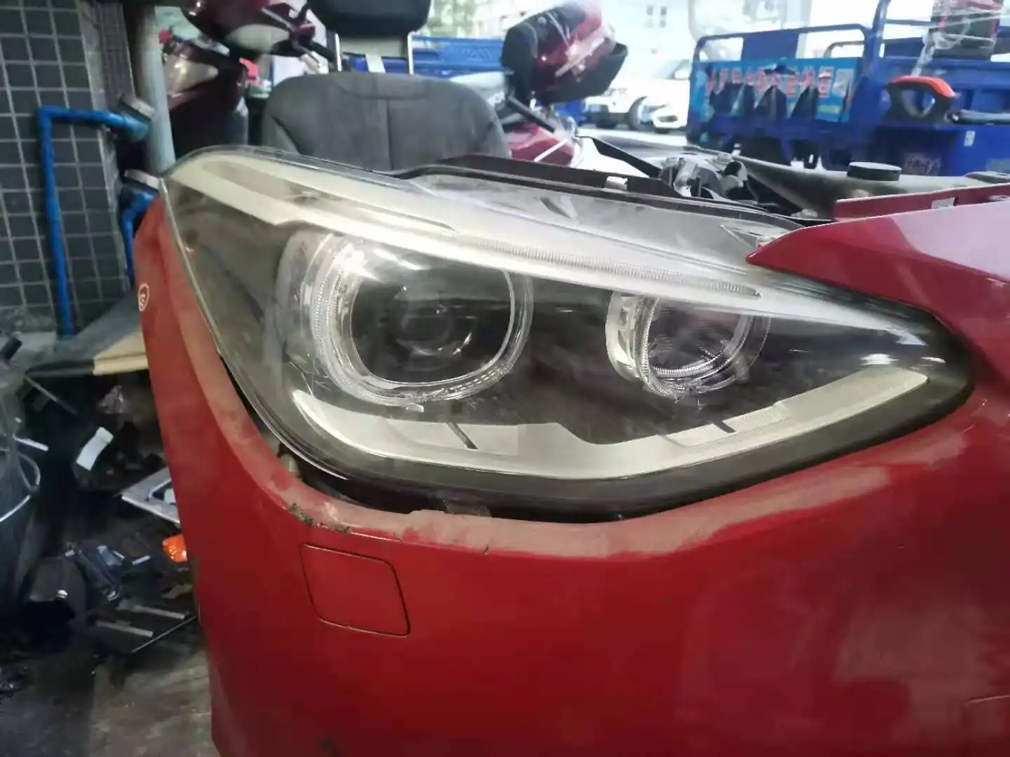 BMW F20 nose cut