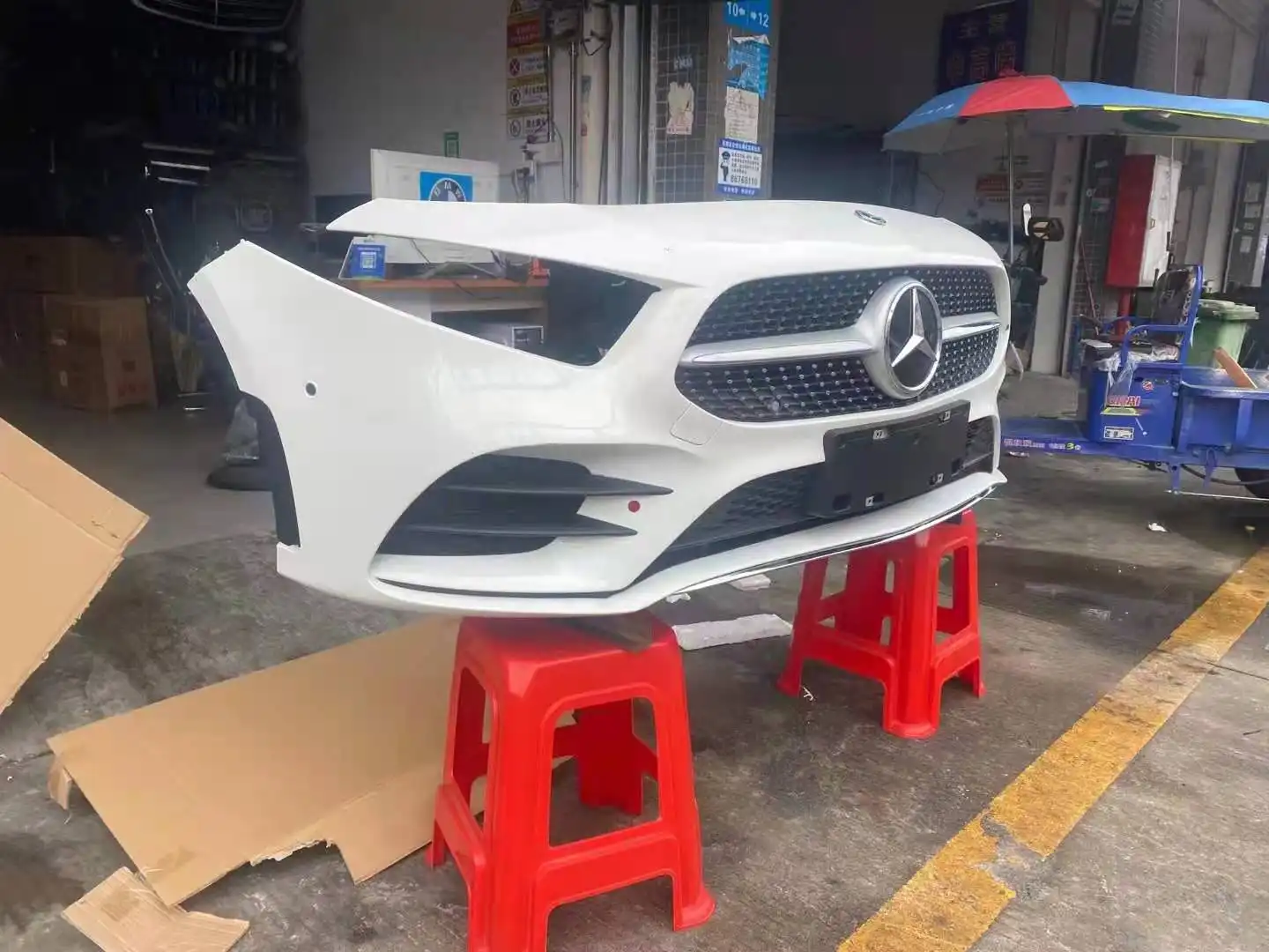 Mercedes benz W177 A Calss nose cut