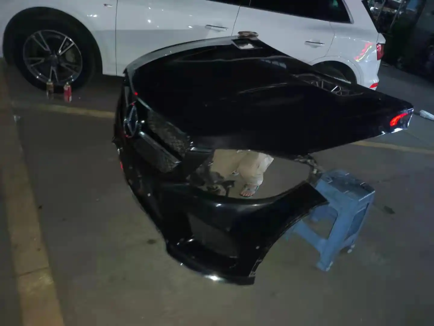 Mercedes benz W292 nose cut