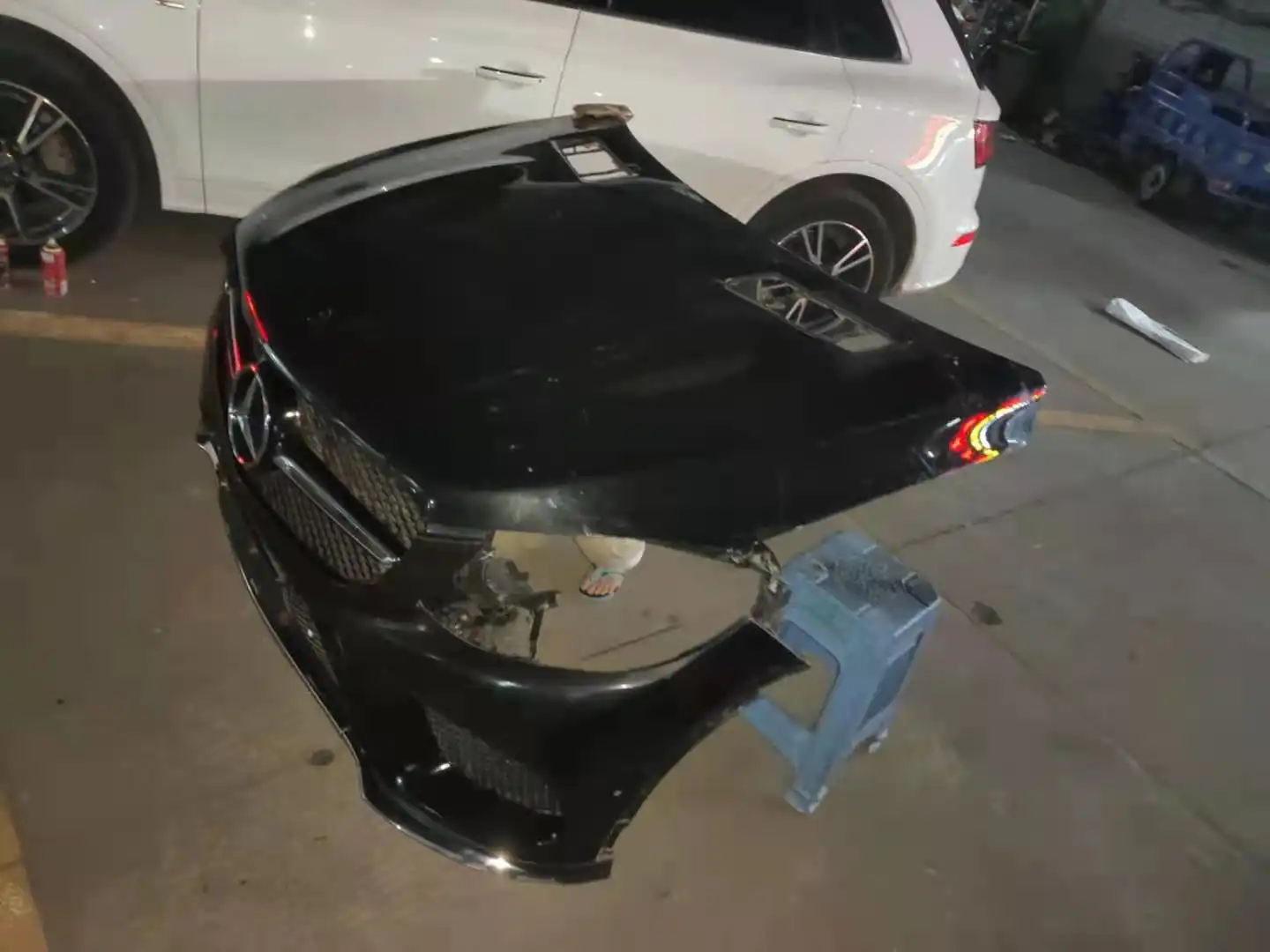 Mercedes benz W292 nose cut