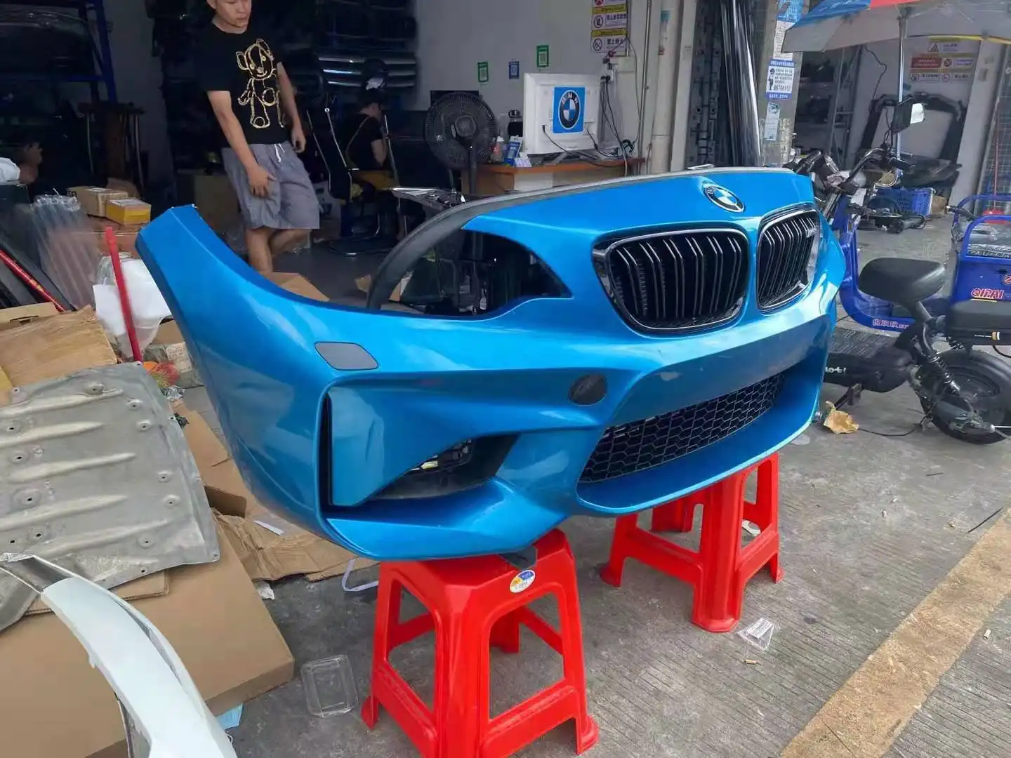 BMW M2 Msport nose cur