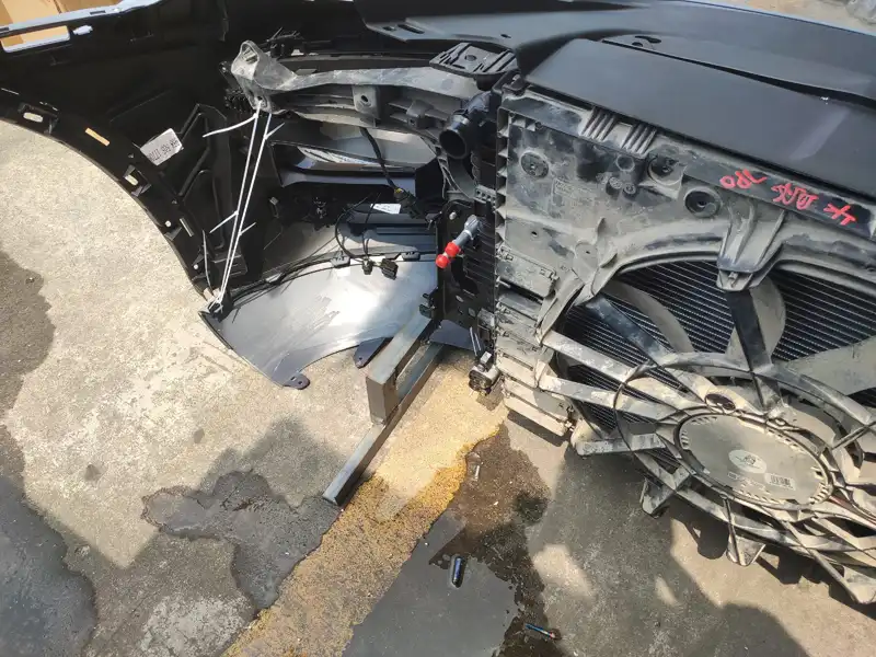 Porsche Cayenne nose cut
