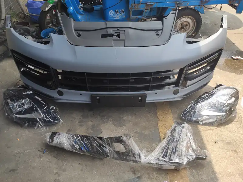 Porsche Cayenne nose cut