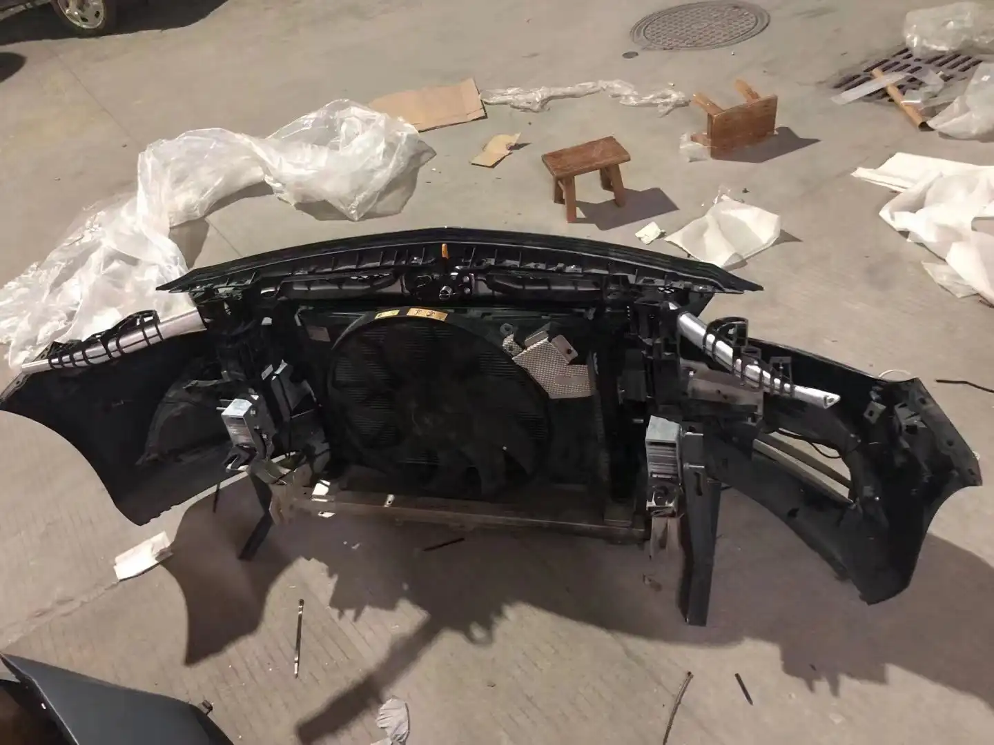 MERCEDES Benz W176 A45 AMG nose cut