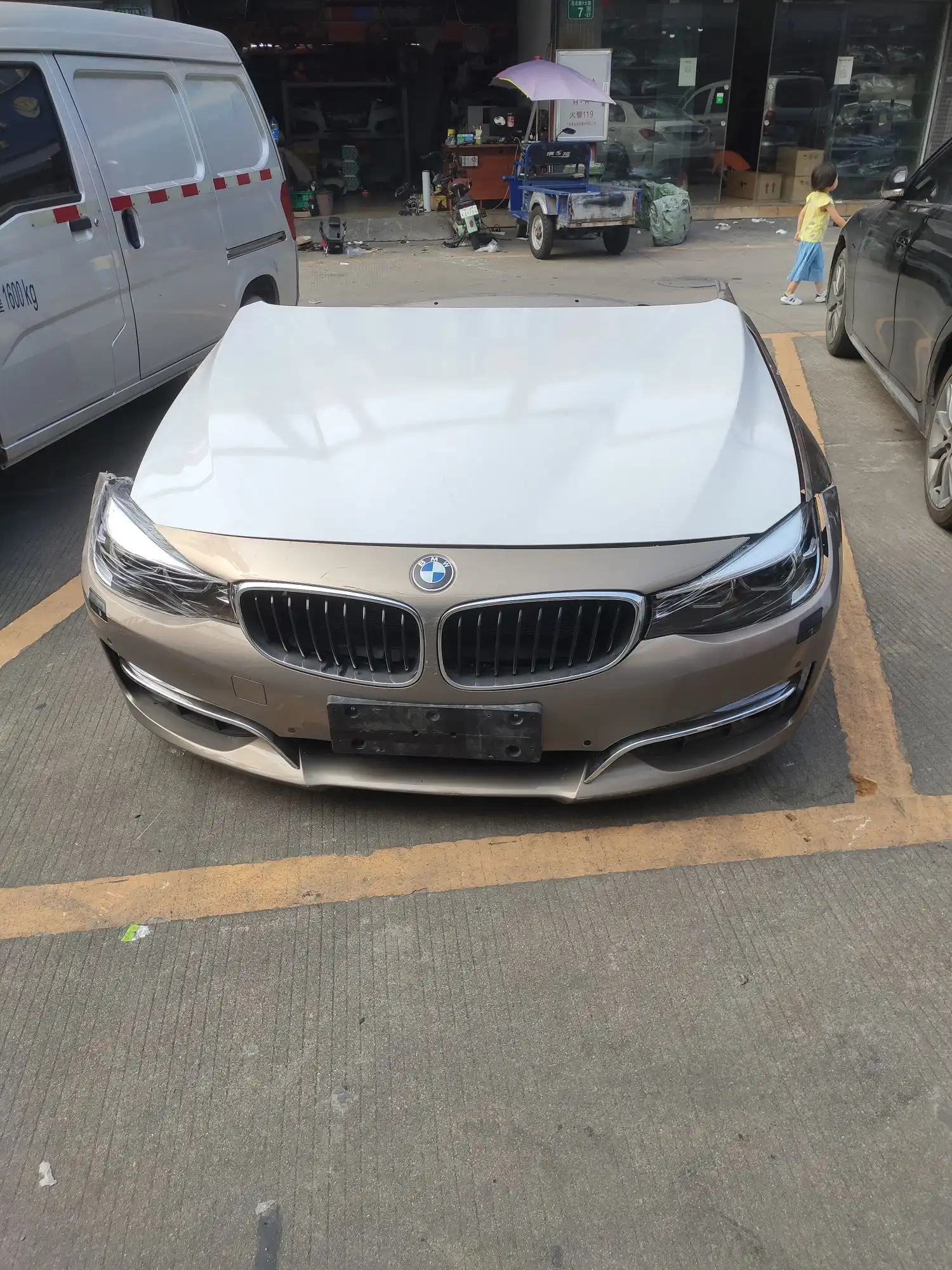 BMW F34 GT new model nose cut