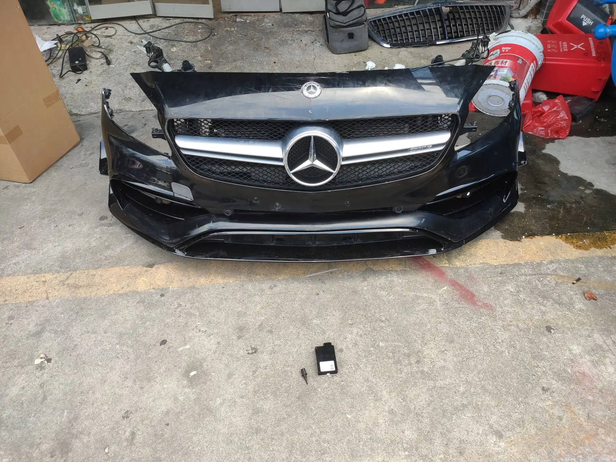 MERCEDES Benz W176 AMG A45 nose cut