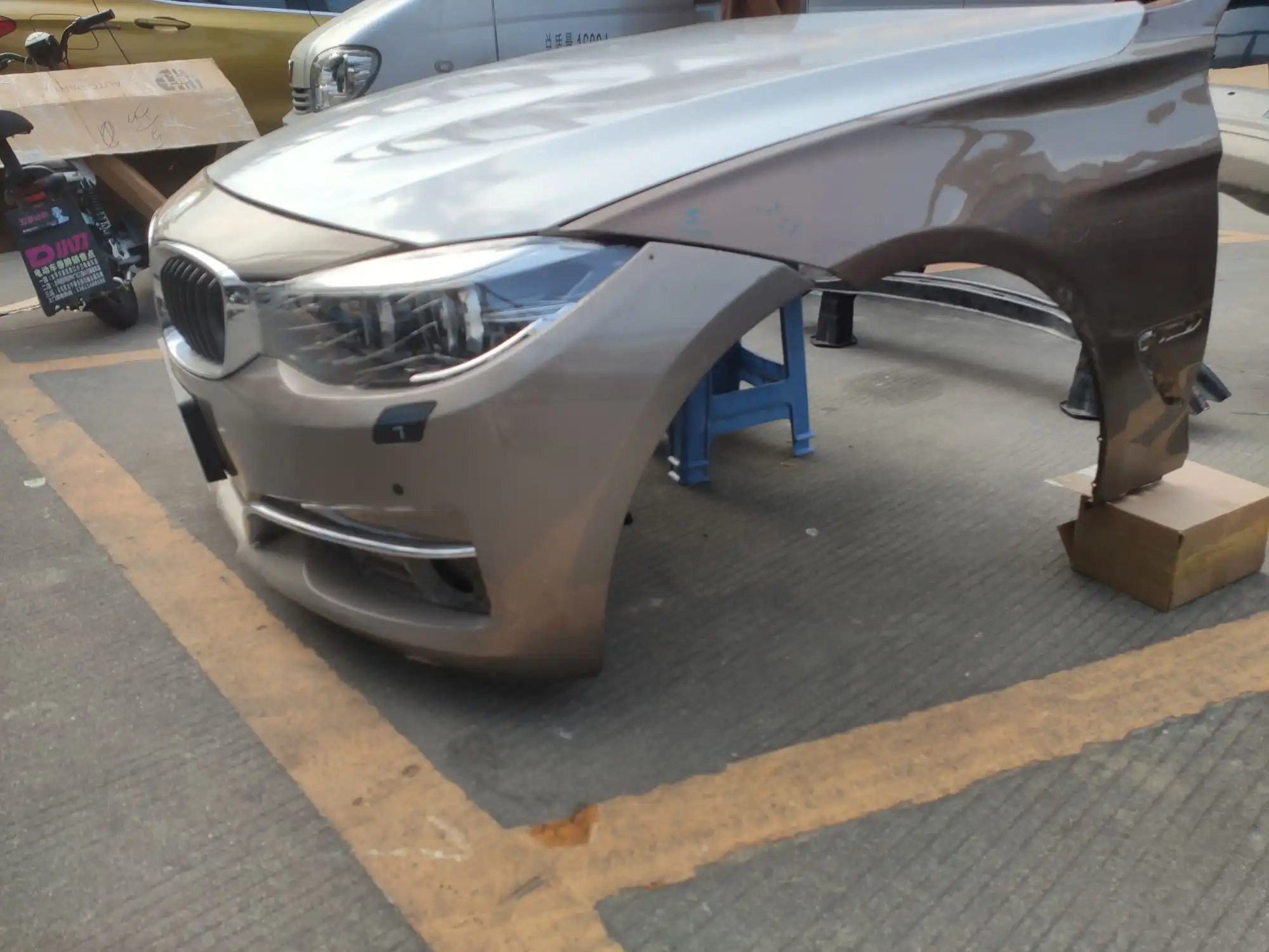 BMW F34 GT new model nose cut