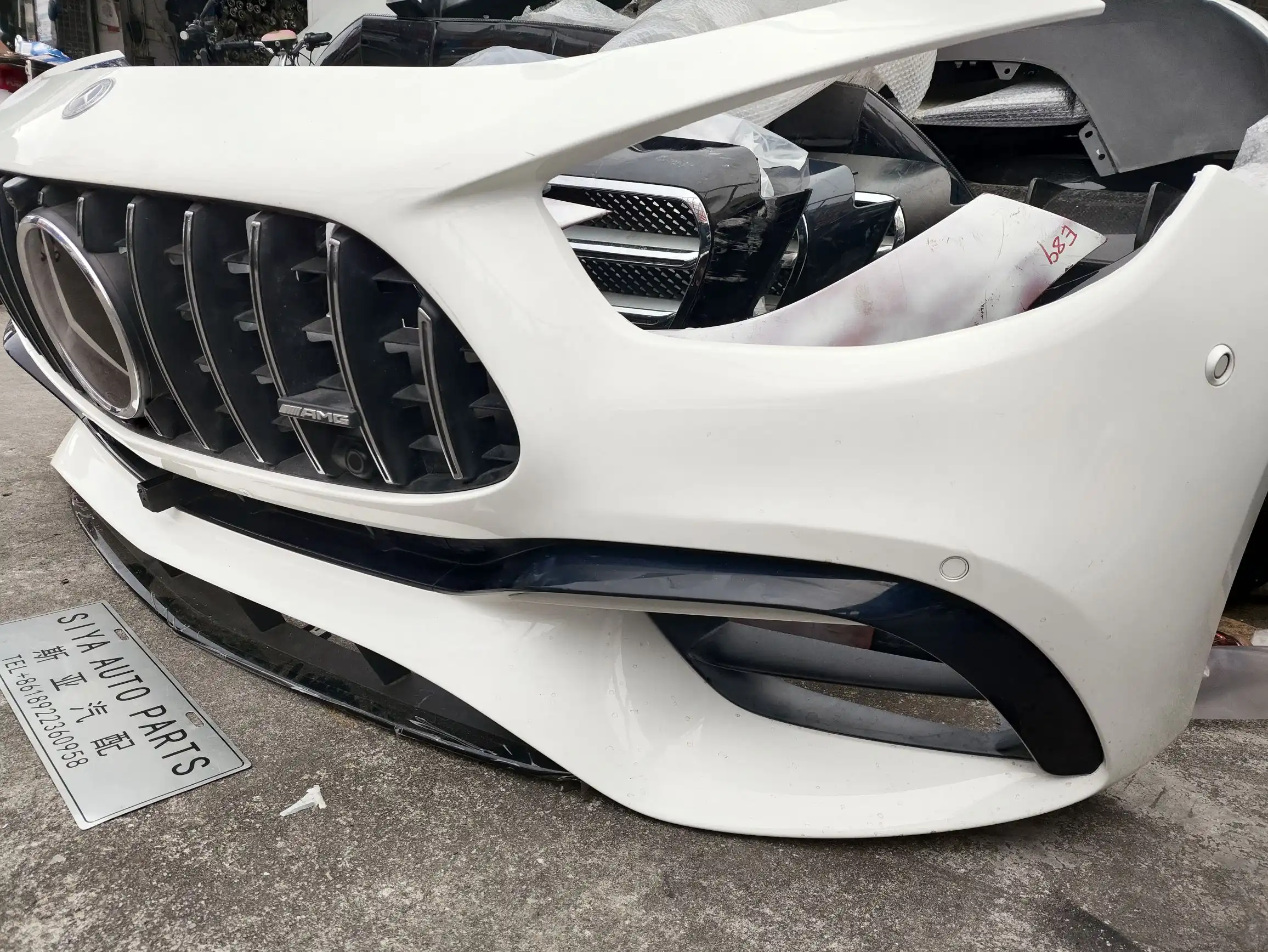 Mercedes benz W213 AMG E63 BUMPER complete