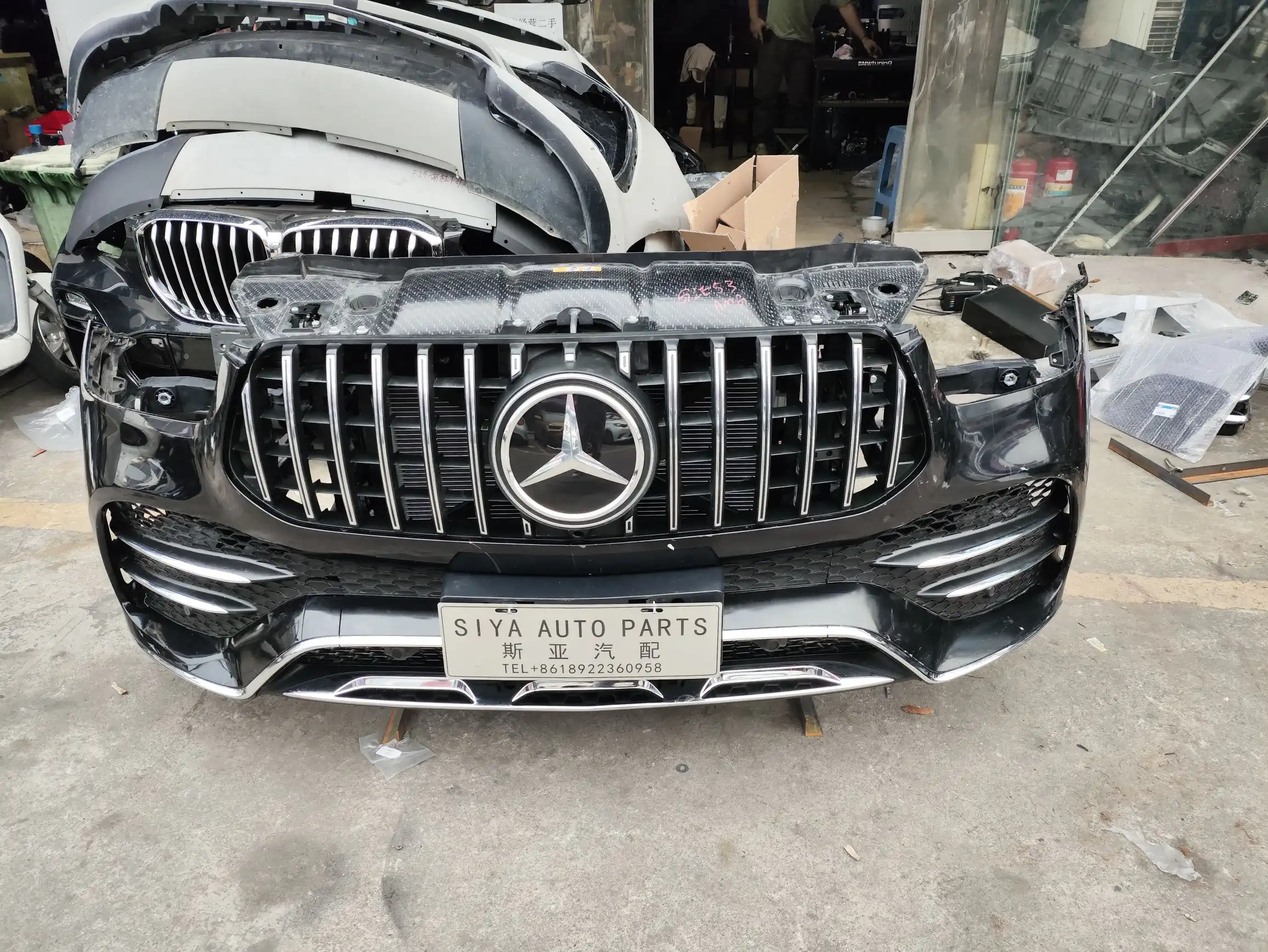 Mercedes benz W167 AMG nose cut
