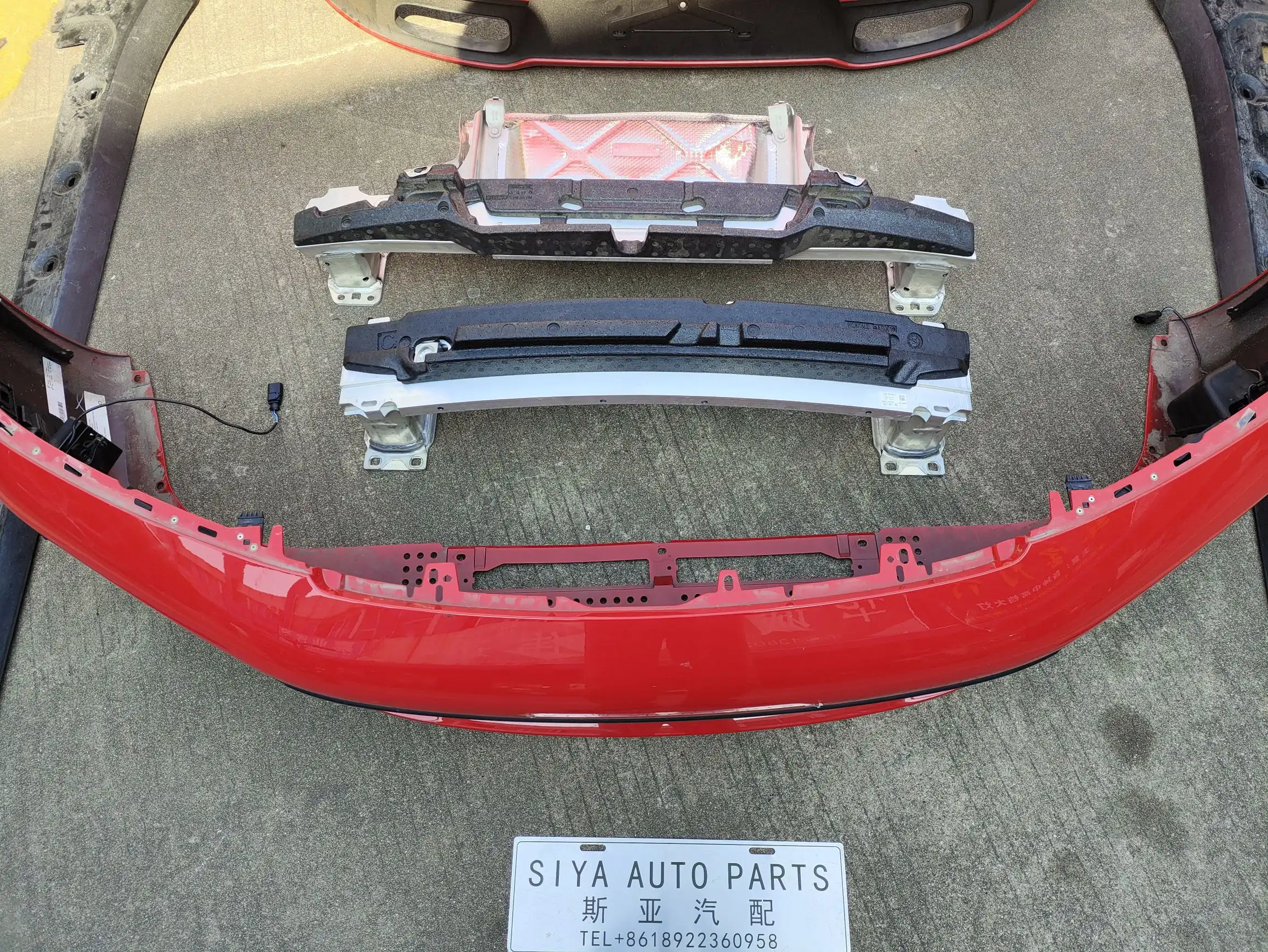 Porsche 992 front and rear bumper