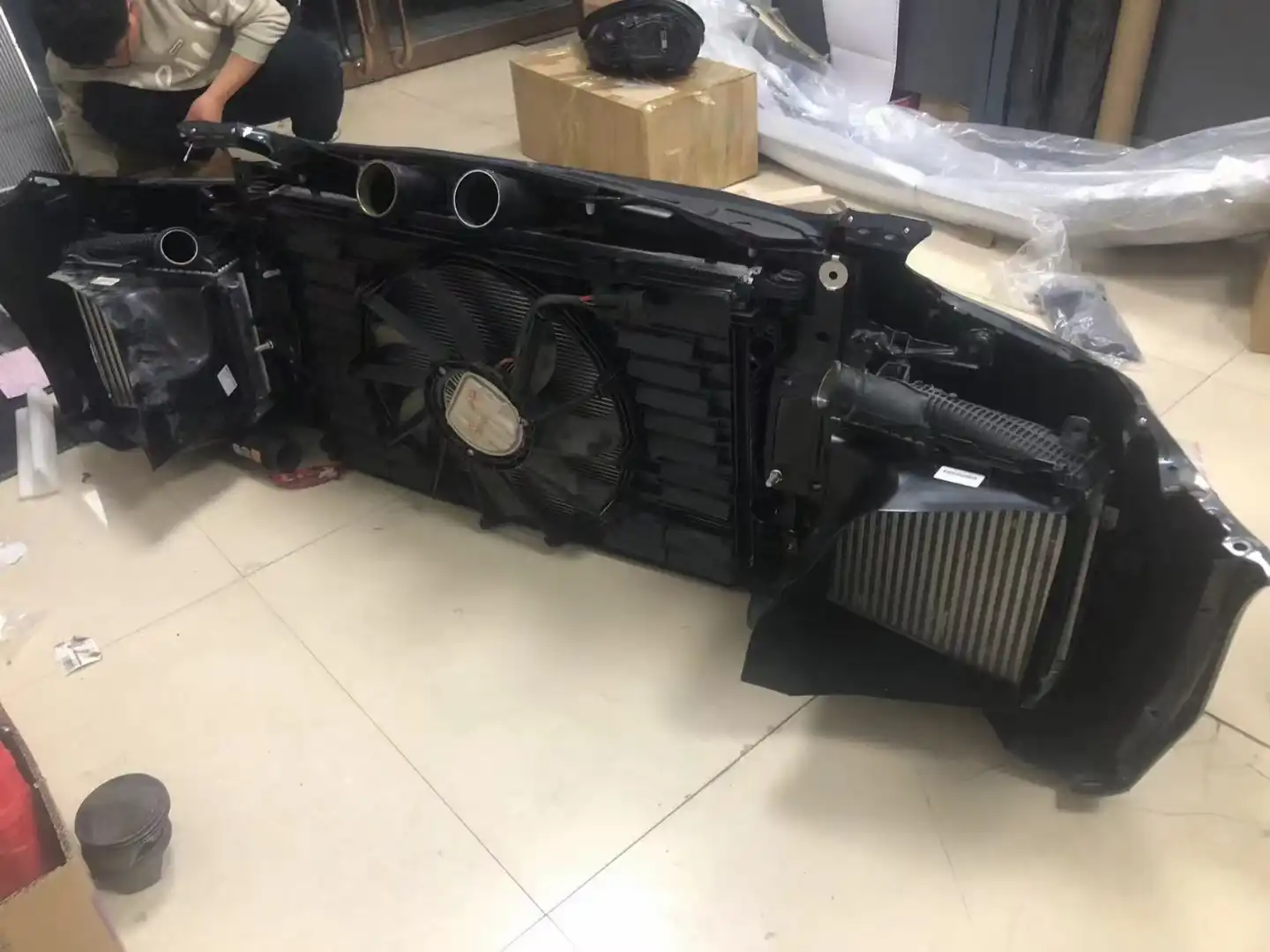 Porsche Panamera 971 nose cut