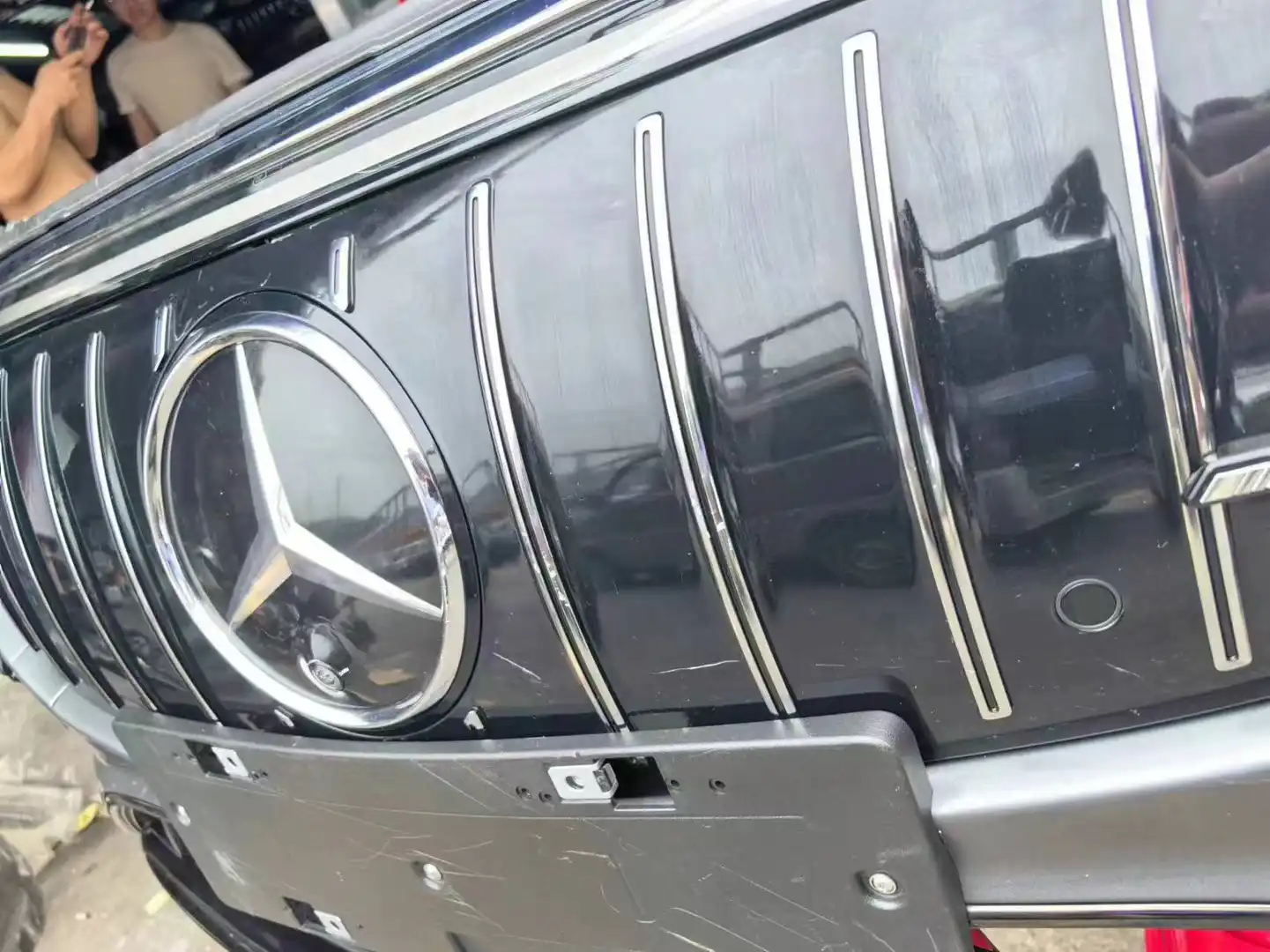 Mercedes benz W297 EQS AMG 53 nose cut