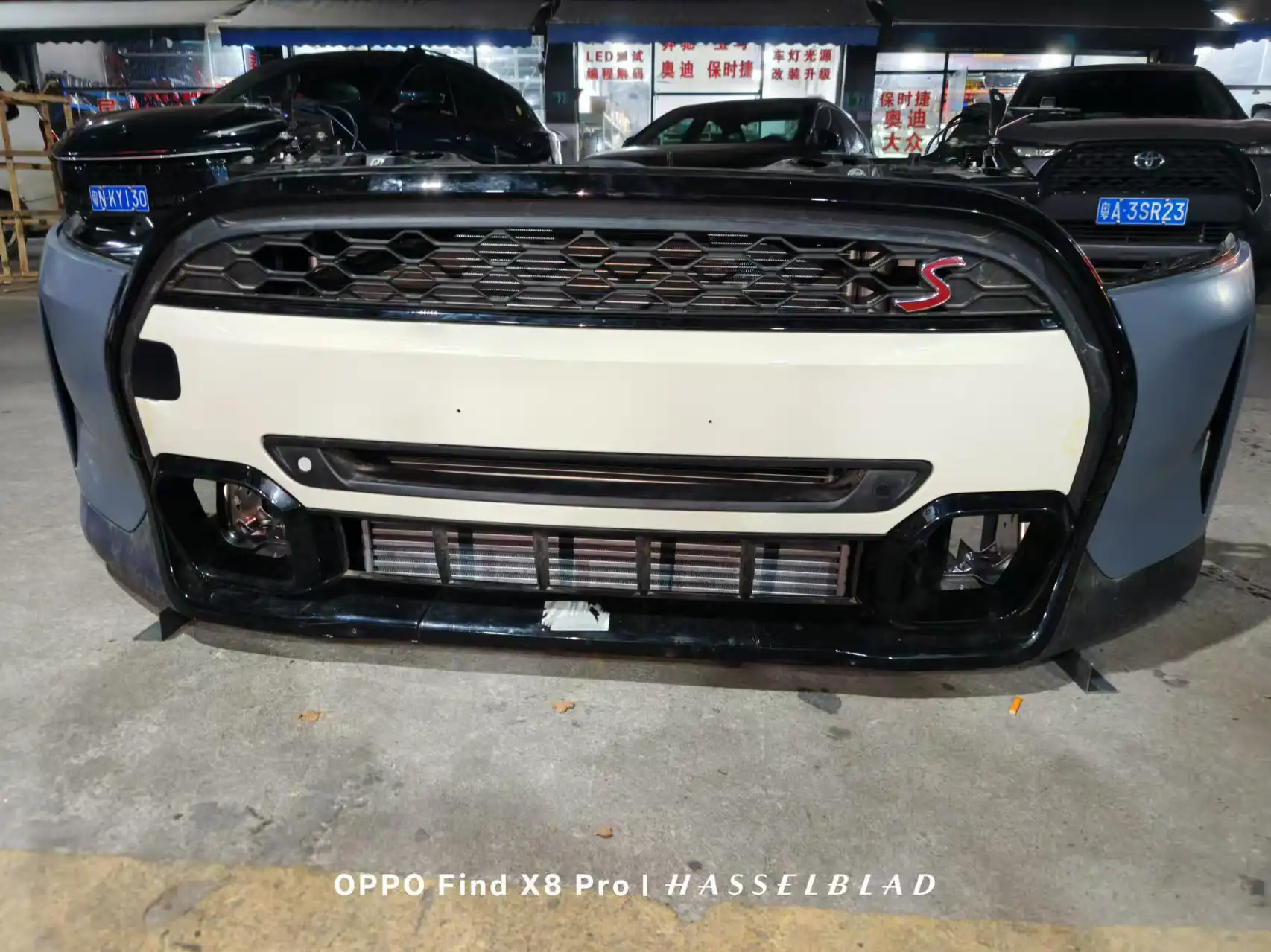 BMW F56 mini Cooper nose cut