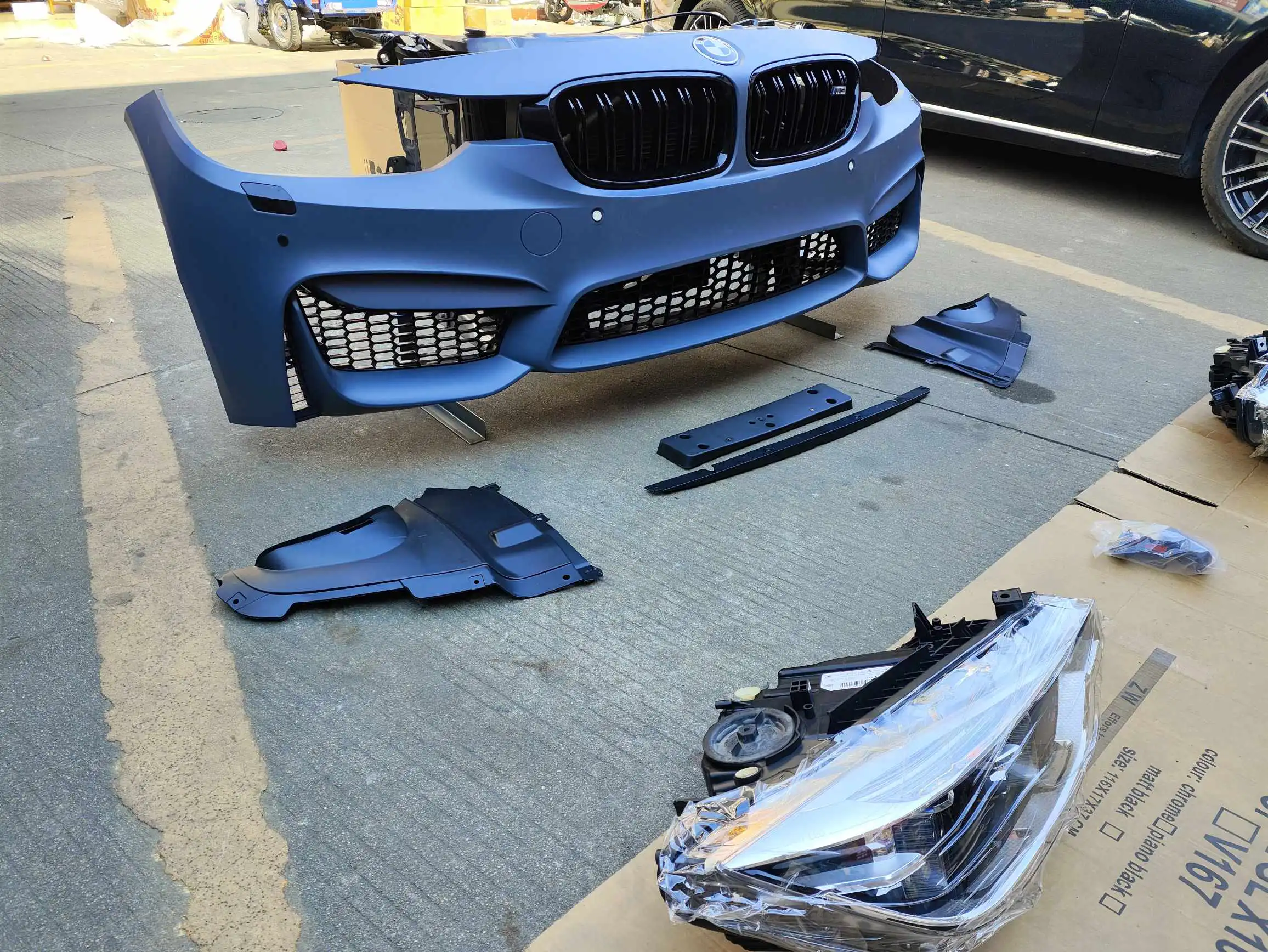 BMW F30 F35 nose cut