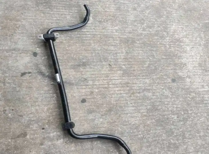 Tubular torsion bar with bearing front