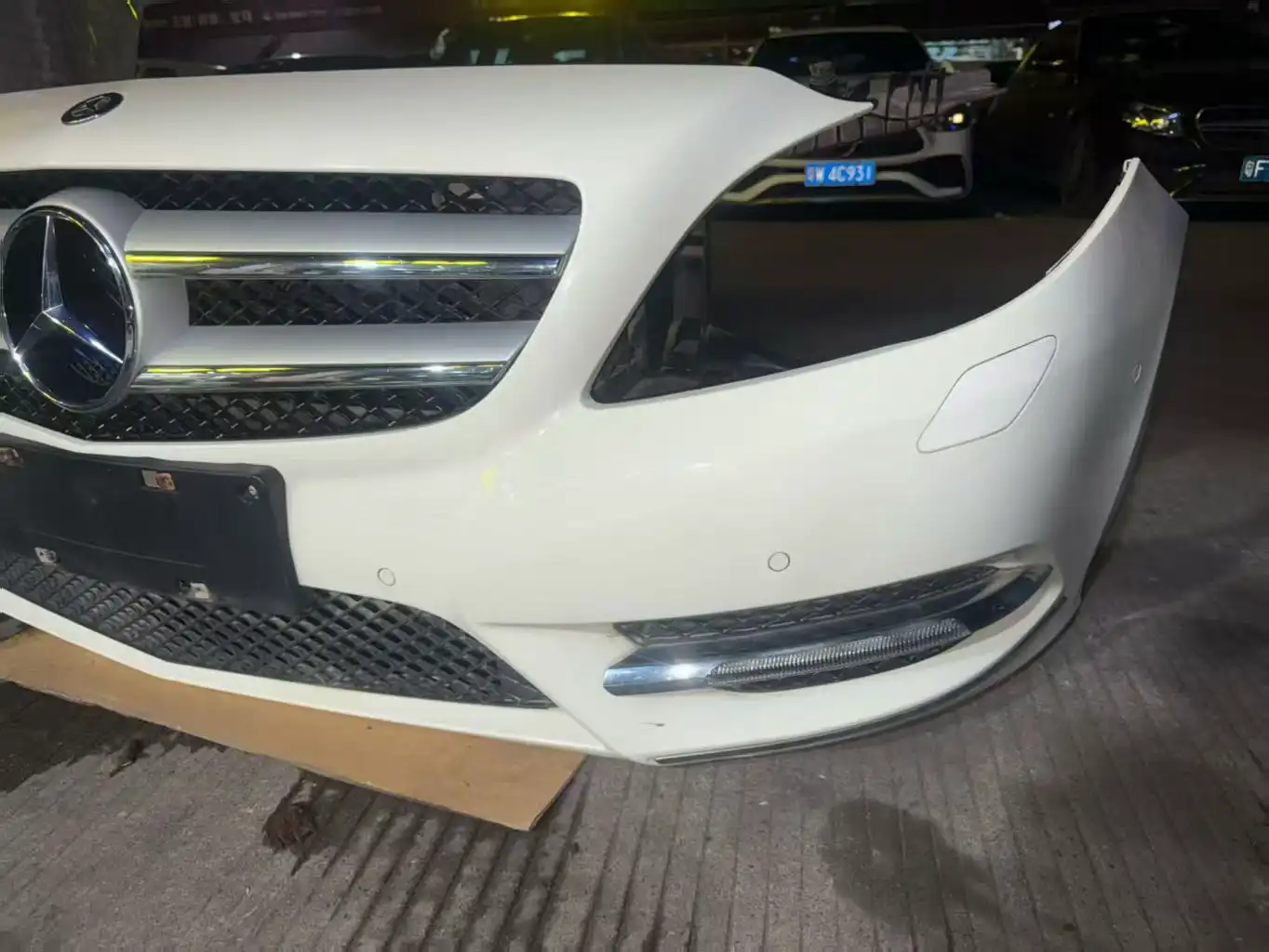 Mercedes Benz B class W246 nose cut